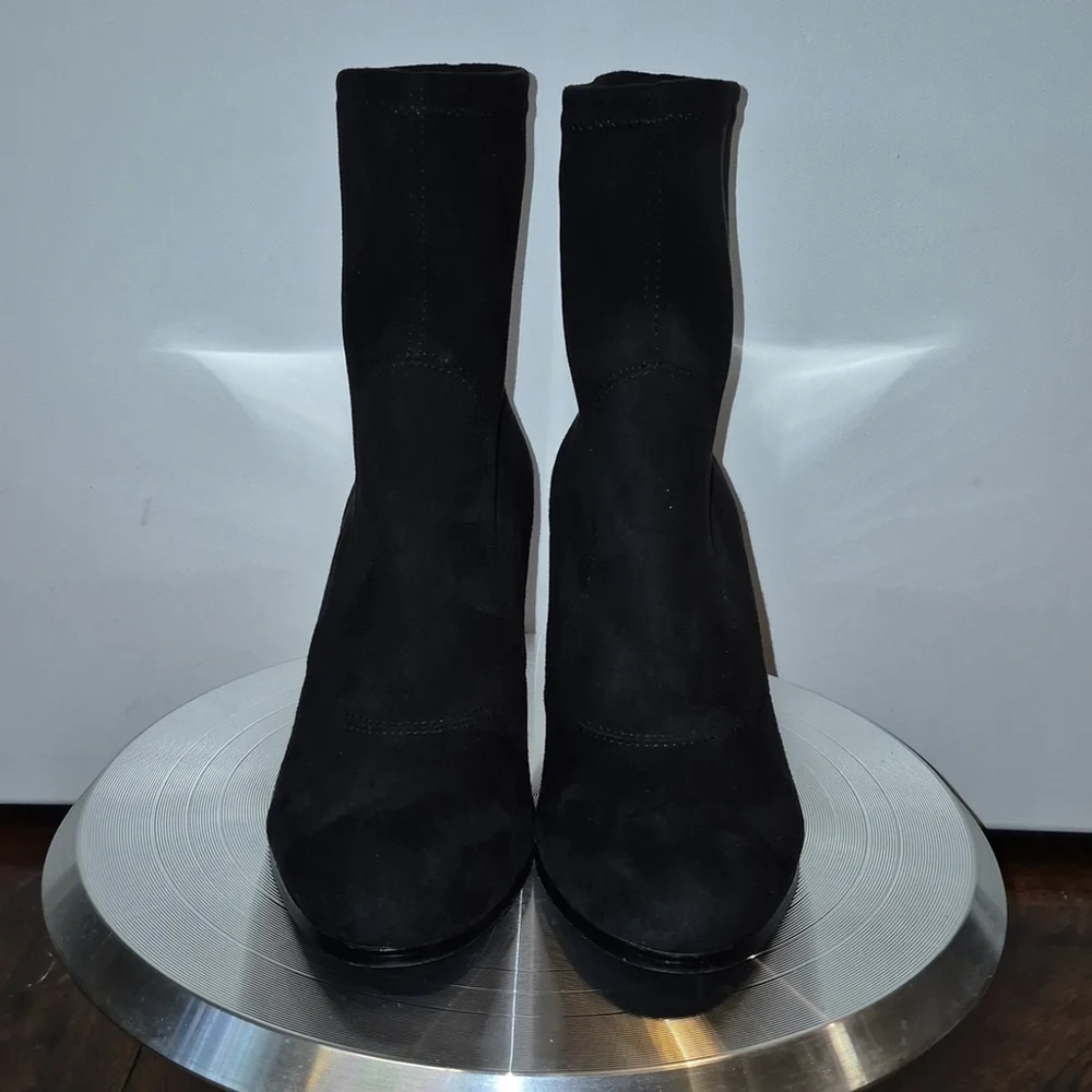 DONALD/PLINER Black Women's Ankle Boots sz. 6M [#1637] - Picture 3 of 17